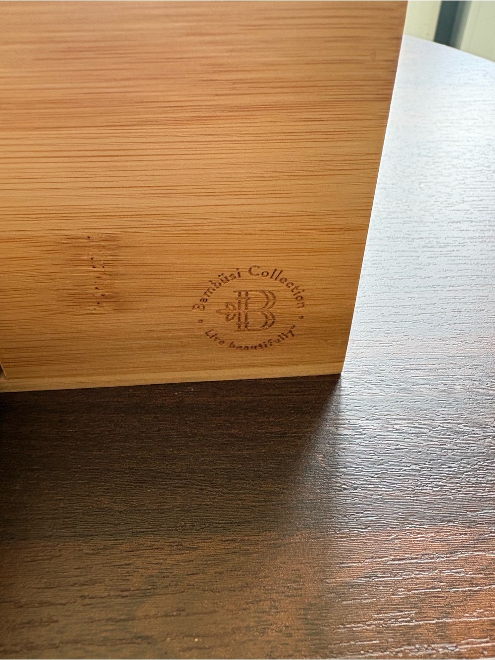 Bamboo Tea Storage Box - Picture 4 of 4